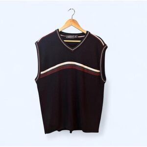 Vintage Cattivo Men’s XL Black Sweater Vest